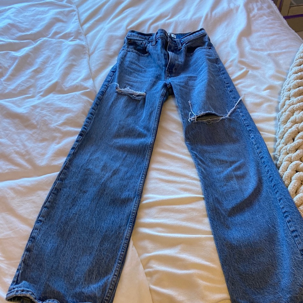 abercrombie and fitch 90s relaxed high rise jeans